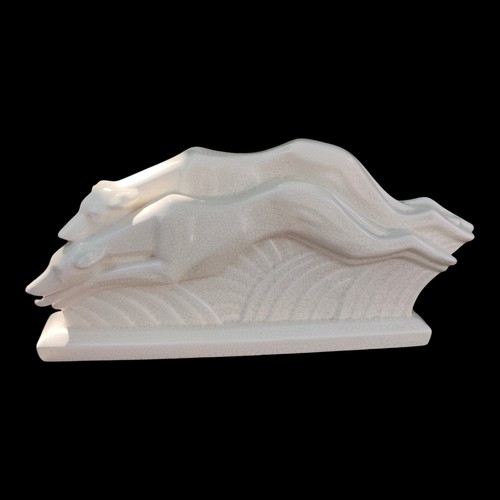 Art deco greyhound dogs - greyhound,