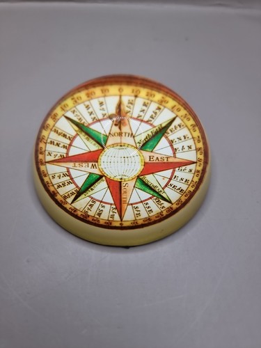 Glass dome shape compass - dome,