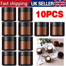 10X 60ml Empty Amber Cosmetic