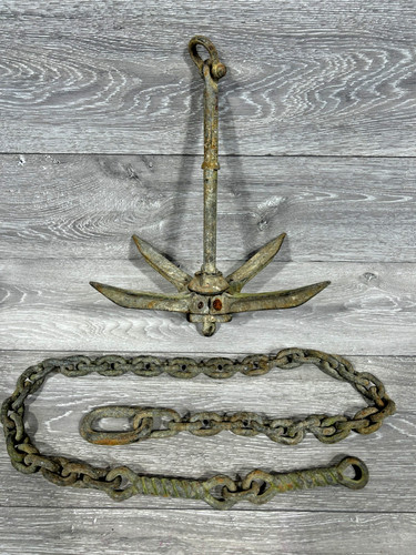 Galvanised sav norway anchor - galvanised,