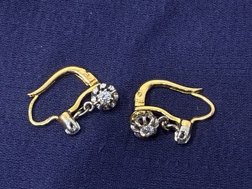 Antique french 18k gold - antique,