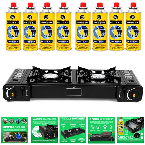 Double portable outdoor gas - portable,