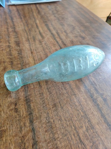 Vintage torpedo glass bottle - vintage,