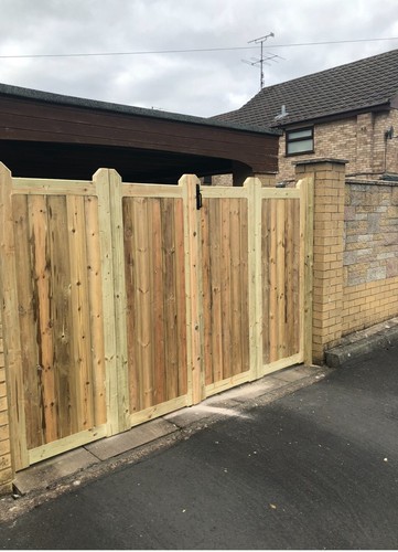 Pressure treated tanalised - treated,