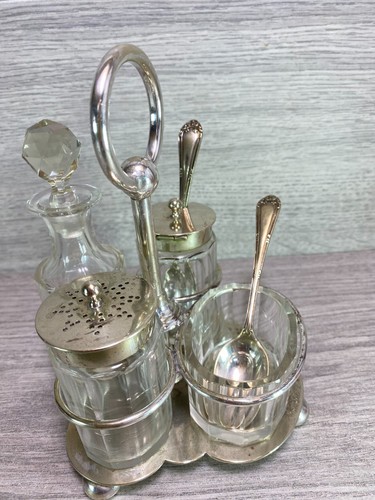 Antique piece epns - 4-piece, silver