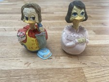 Eggbert And Friends By Malcolm Bowmer “Eggspectant” & “Mother Hen”