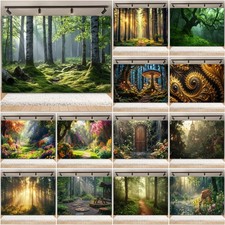 3D Sparkling Forest Backyard