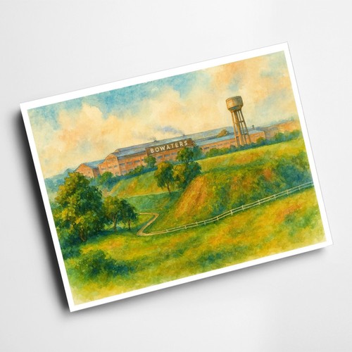 Print bowaters mersey - a6,