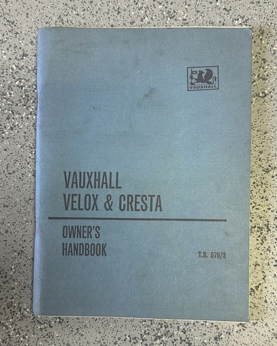 Vauxhall velox cresta pb - vauxhall,