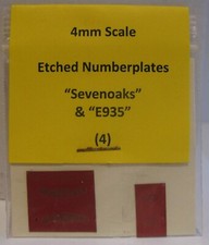 4mm Scale HO/OO Gauge Etched