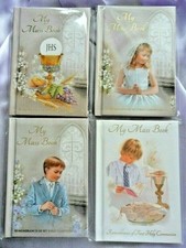 First 1st Holy Communion Missal Prayer book  122 pages Hardback Mass book