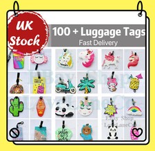 Fun designs luggage tags - luggage,