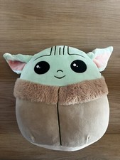 Squishmallows Star Wars Baby Yoda The Child 10” Plush Grogu Mandalorian Official