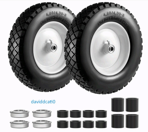 Flat free tire - 4.80/4.00-8, &