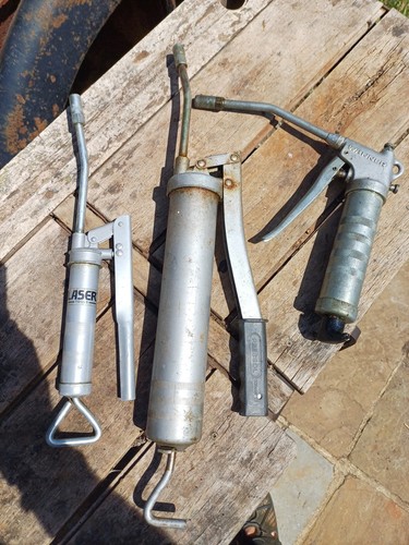 Vintage used grease guns - 3,
