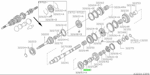 Gear for nissan skyline - gear, for: