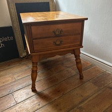 ETHAN ALLEN Heirloom Maple Colonial Early splayed feet 