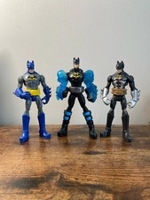 x3 bundle of Mattel Batman figures 2011 collectible display toy