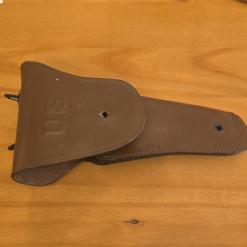 Brown leather marked belt - brown,