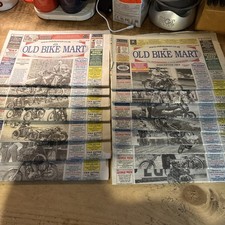 Old Bike Mart motorcycle newspaper x15 2019-2020