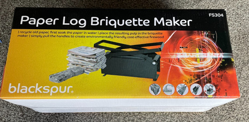 Paper log briquette - paper, /