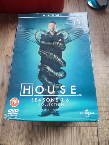 House dvd box - house,