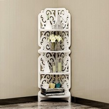 4 Tier Corner Shelf Stand
