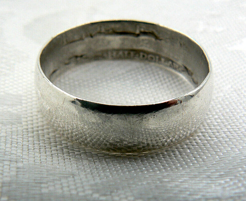 Wwii solid coin silver - solid, band