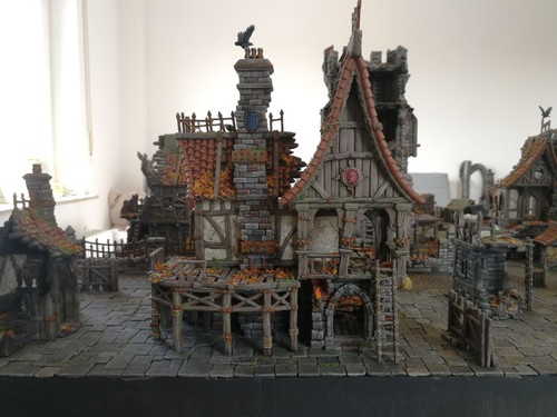Ruined manor fantasy - -,