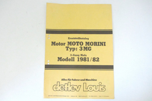Spare parts catalogue part