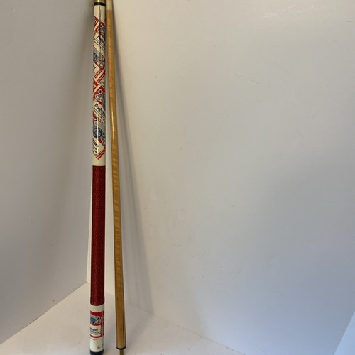 Budweiser vintage 2pc pool cue - budweiser,