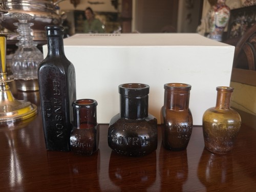 Antique bottles bovril - 5,
