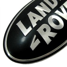BLACK / SILVER oval front