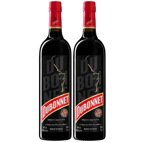 Dubonnet red vermouth duo - 2, x