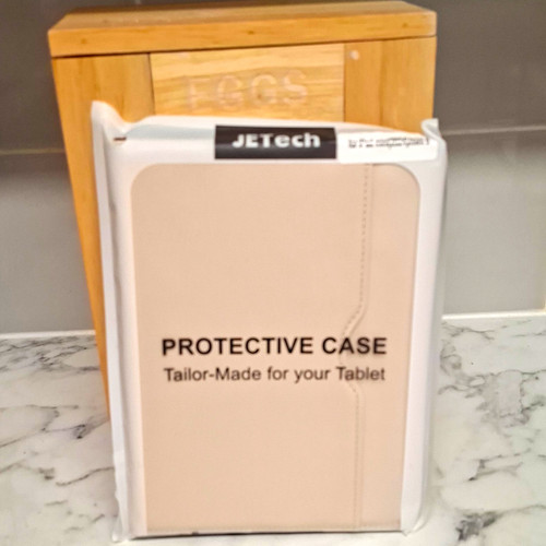 Jetech leather case - case, for