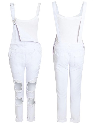 New womens denim dungaree - new,