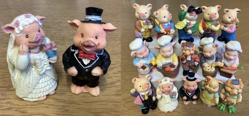 Pig collectable figures - collectable,