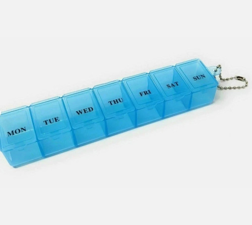 Day pill dispenser medicine - day,