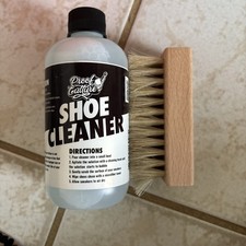 Shoe cleaner solution with - shoe,