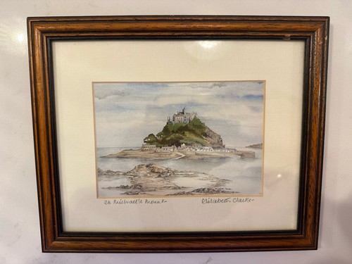 Elisabeth clarke signed framed - clarke,