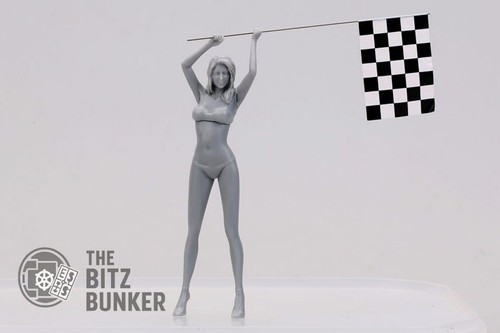 Scale unpainted female - 1/24,