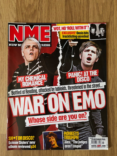 Chemical romance nme - romance,