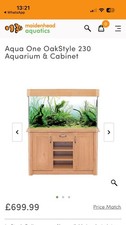 Aqua One OakStyle 230 Aquarium