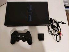 PS2 Console With Av Cable And