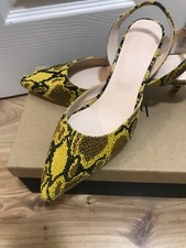 hush - Canterbury snake shoes - size 5uk 