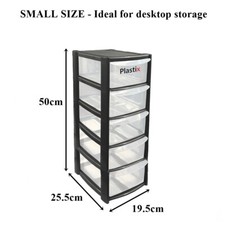3/4/5/6 Tiers Mini Plastic