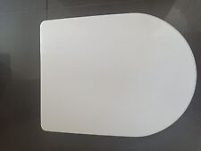 White Toilet Seat Approx. measurements 45.5cm x 35.5cm Good Condition