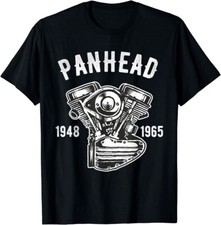 NEW LIMITED Panhead Engine 1948 1965 Motorcycles Old School Choppers T-Shirt