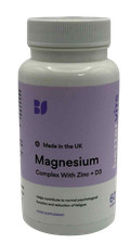 Bettervits Magnesium Glycinate Complex Citrate Zinc Vitamin 60 Caps D3