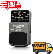 Guitar/Bass Tuner Behringer TU300 Chromatic Pedal - Stage-Ready, Accurate Tuning